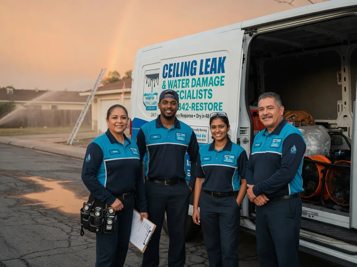 Ceiling Leak Cleanup company in South Webster, OH