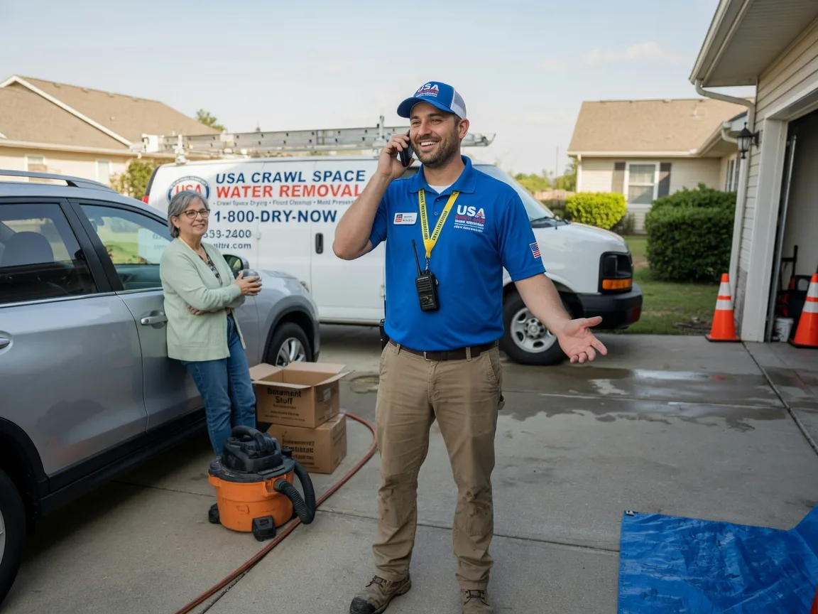 Crawl Space Water Removal South Webster, OH FAQs